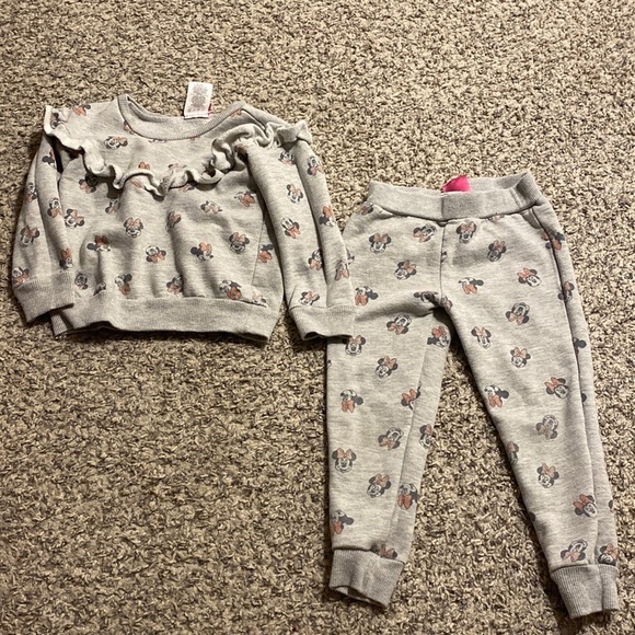 Disney Other - Disney Junior Minnie Mouse toddler matching set | size: 3T